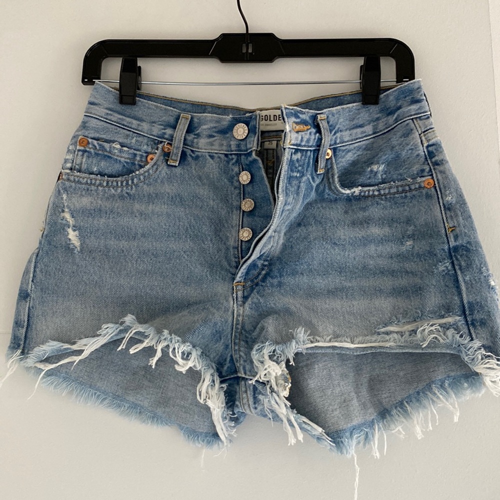Agolde denim shorts, size 25